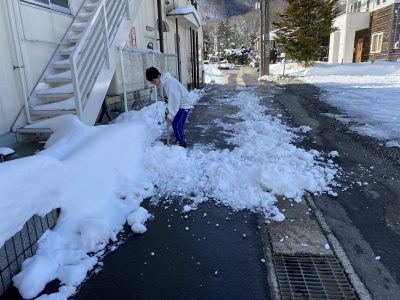 ボランティア，道路，除雪