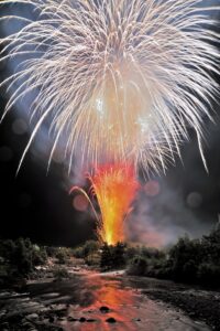 やまびこ､花火､大会､奥飛騨､